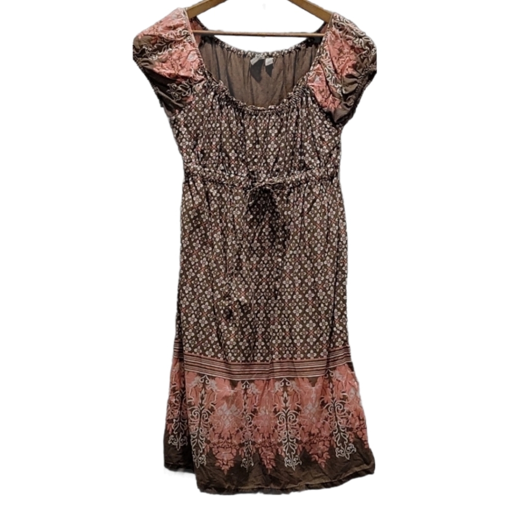 SO Dress Bohemian Print Size M EUC